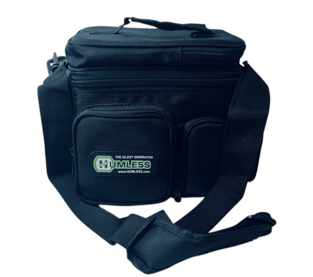 Humless Generator Model: RRLI110 With Connector Cords & Carrying Bag. NOT TESTED