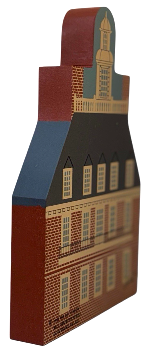 The Cat's Meow Wooden CLATON COUNTY COURTHOUSE 1890 ~ WILLIAMSBURG GOV PALACE 93