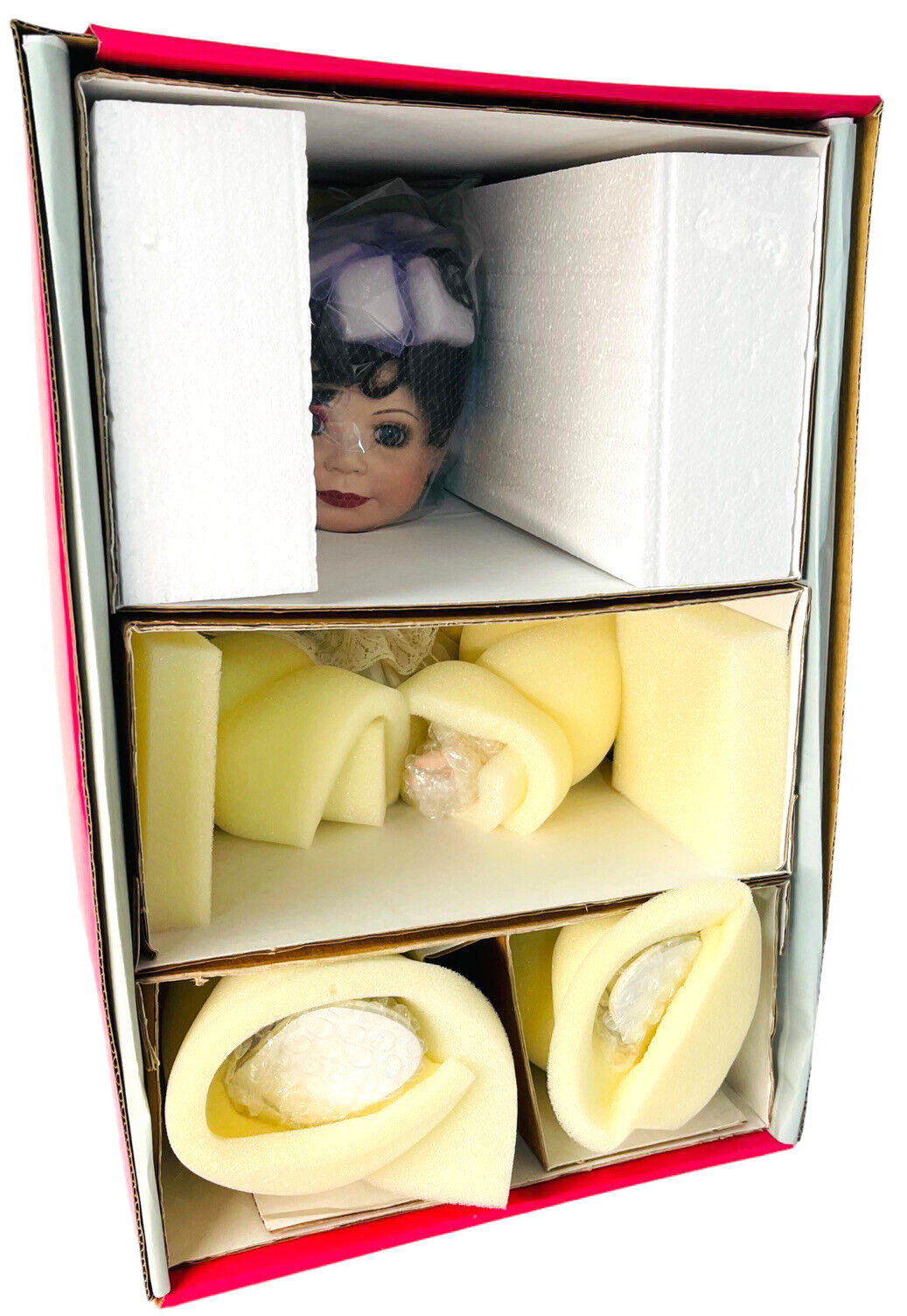 BRAND NEW MARIE OSMOND BABY DOLL ANNETTE PORCELAIN W/ORIGINAL BOX+COA