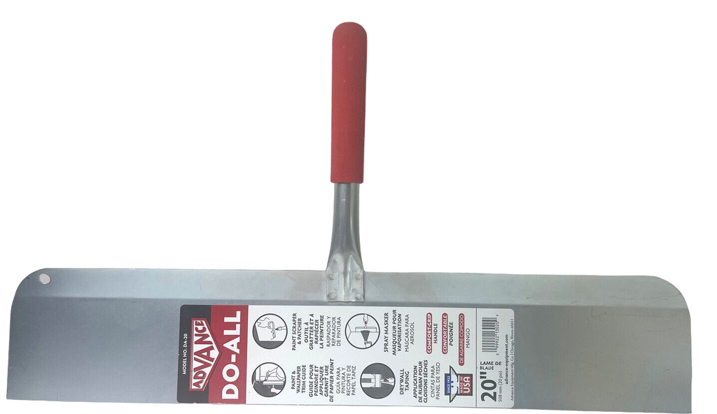 Do-All Scraper 20" STEEL  - RED HANDLE COFORT GRIP - Equipment DA-20 - Advance