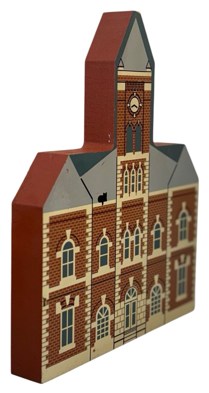 The Cat's Meow Wooden CLATON COUNTY COURTHOUSE 1890 ~ WILLIAMSBURG GOV PALACE 93