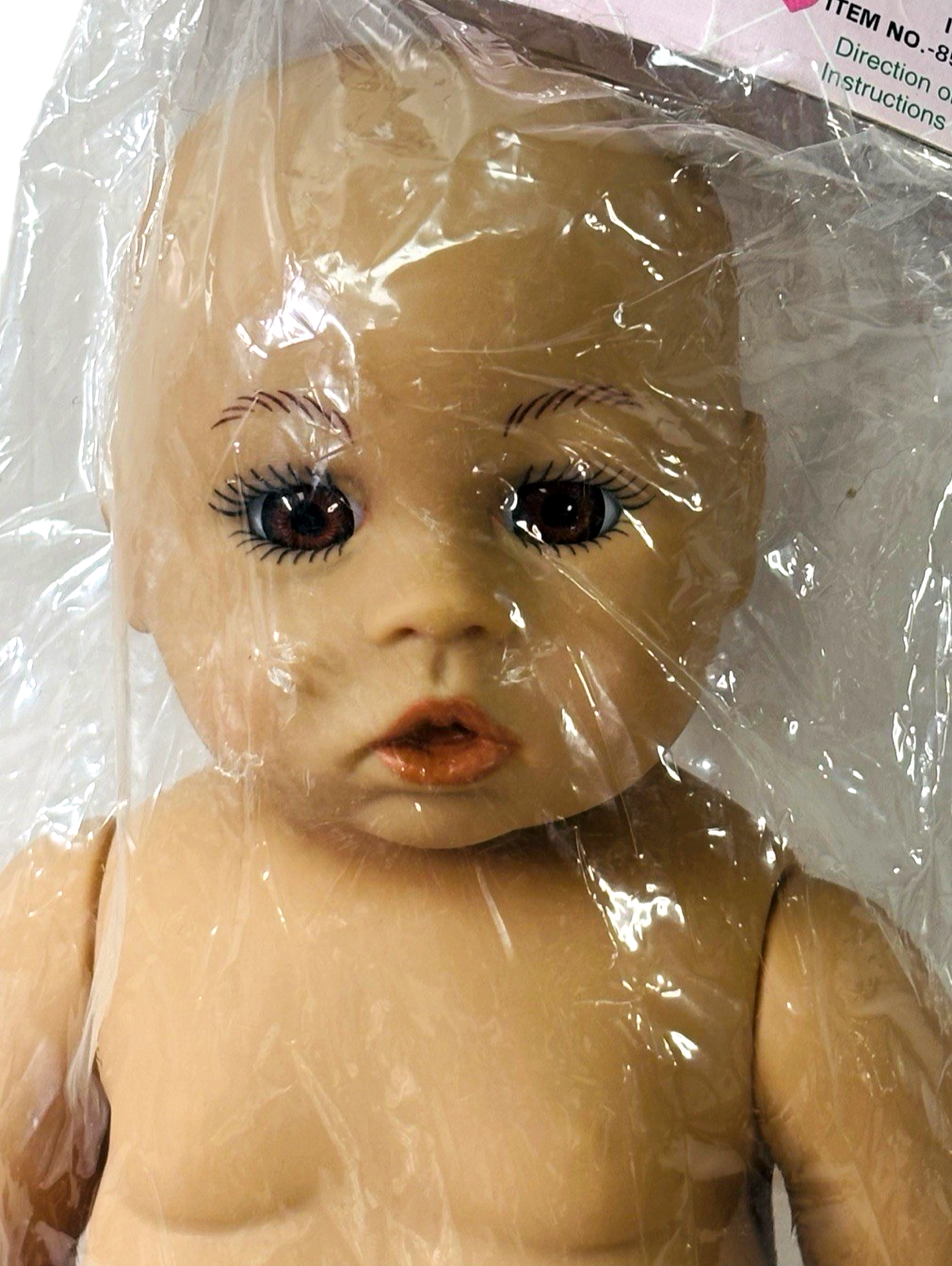 SYNDEE'S~ 14" TOOTIE ~ BROWN EYED & PAINTED EYELASHES ~ HEIRLOOM DOLL