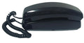 Trimline Telephone Corded Land Line Push Button - Black Radio Shack #90374 WORKS