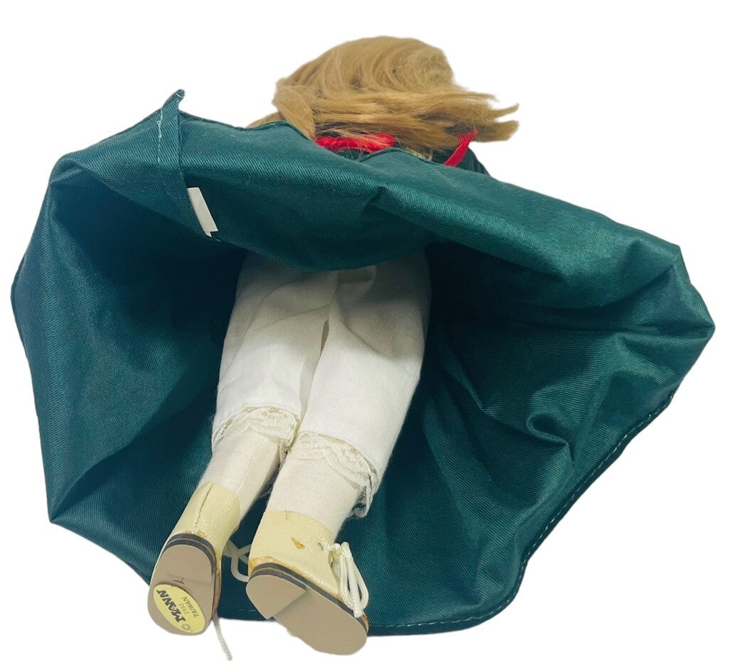 Seymour Mann 1982 Doll, Collectible 12'' ANTIQUED HAND PAINTED/HAND SEWN.