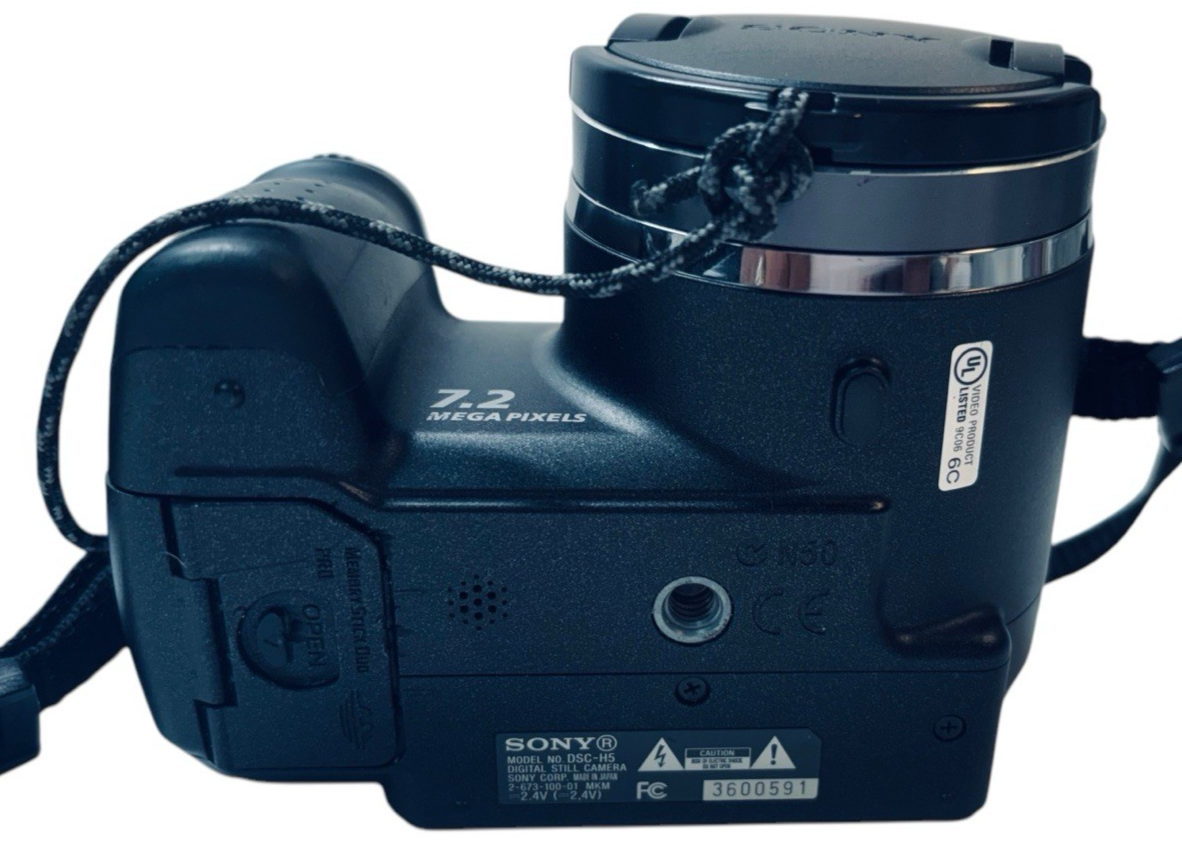 Sony Cybershot Super Steady Shot DCS-H1 5.1MP 12X Optical Zoom ~ TESTED~WORKS