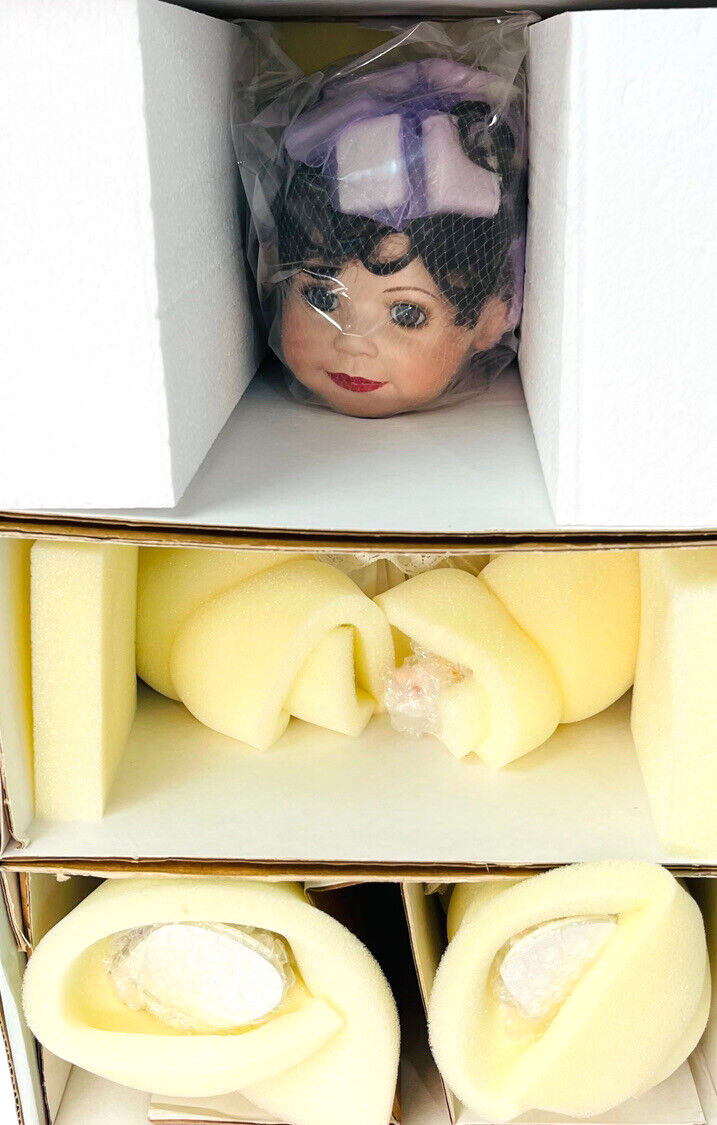 BRAND NEW MARIE OSMOND BABY DOLL ANNETTE PORCELAIN W/ORIGINAL BOX+COA