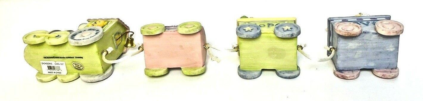 Porcelain Train Set Figurine "Faith-Hope-Love" Rasche Dicksons© 2003 - MINT