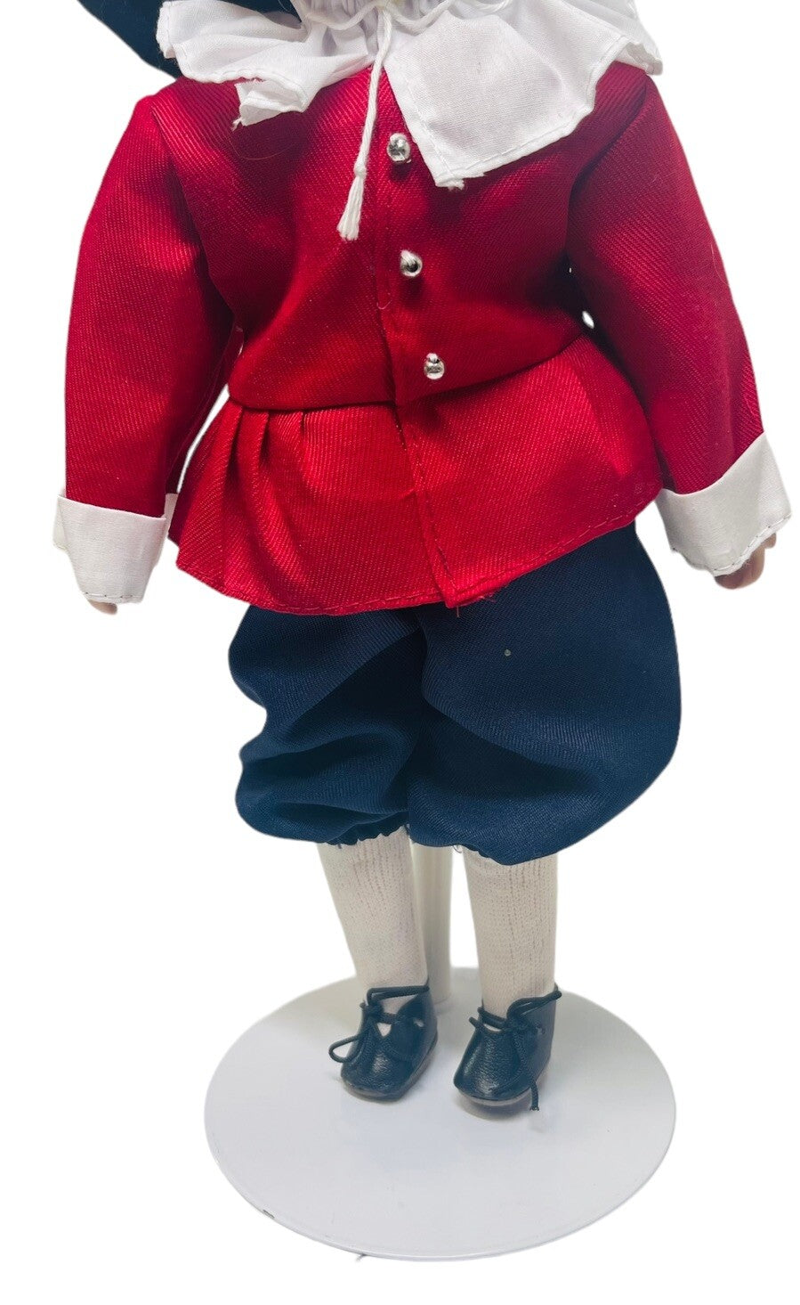 ADORABLE Pilgrim Porcelain Dolls 13" BOY & GIRL ~ VINTAGE