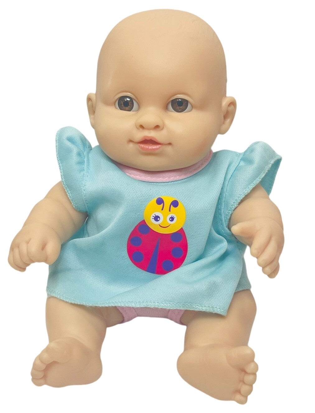 Girl Doll Anatomically Correct (Chubby Baby) 9" 947 & 950 TR-16, Lot Of 2.