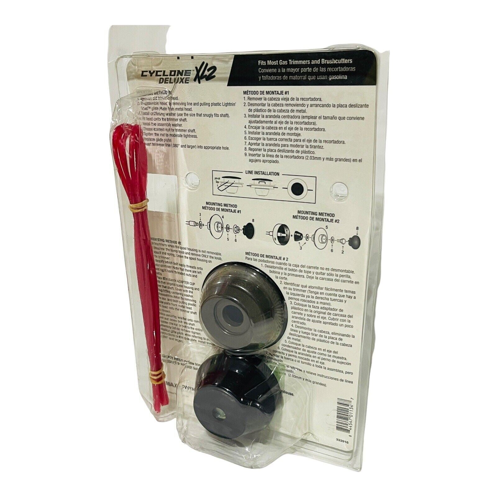 Trimmer Head Cord 333916 Cyclone XL2 For Gas Powered Trimmers 6B - MAXPOWER/NEW