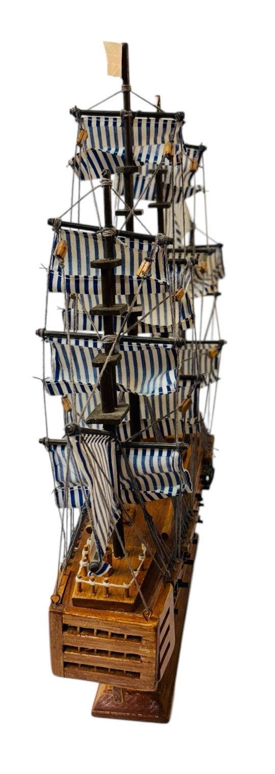 HERITAGE MINT TALL SHIPS OF THE WORLD HANDCRAFTED Replica HMS VICTORY  15''X15''