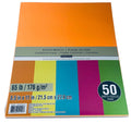 Cardstock Copy Paper 8 1/2" x 11" 50 Sheets 5-SOUTH BEACH Colors Recollections