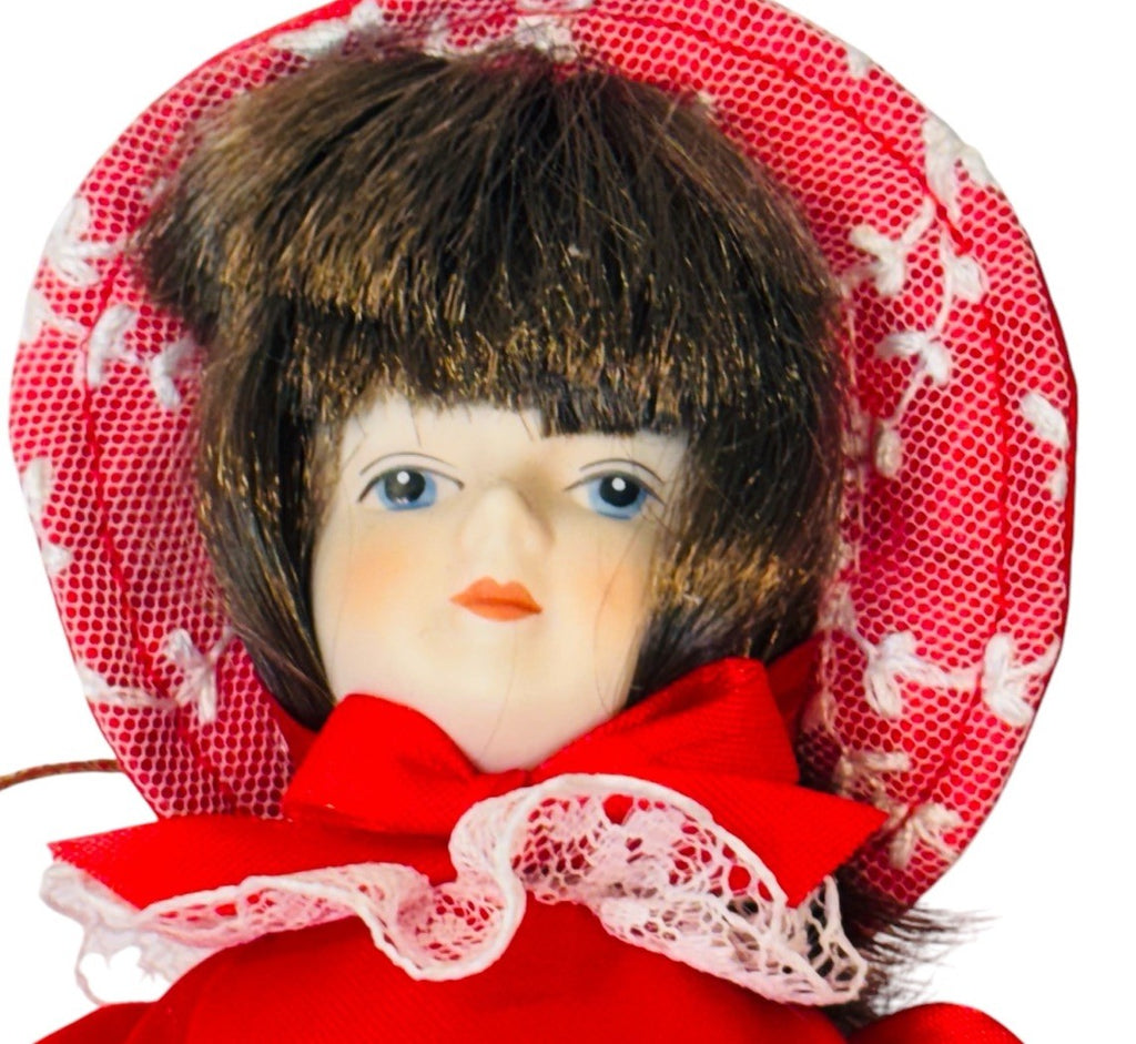 GORHAM Doll of the Month November~1983. 7” With 6” Porcelain Sleeping Doll