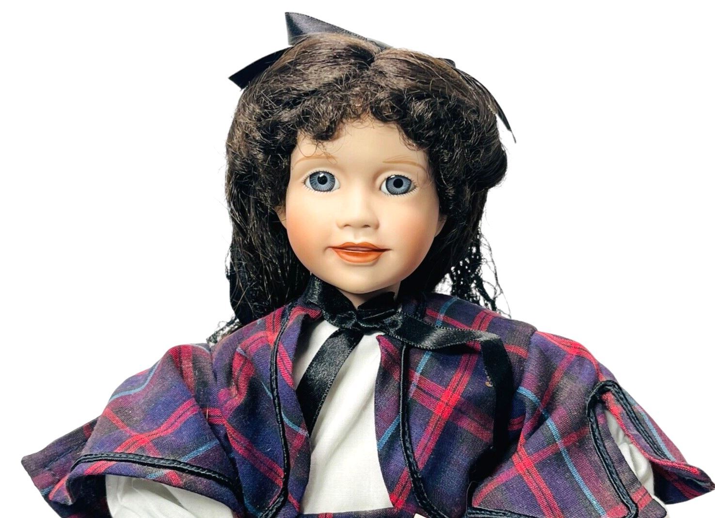 THE LITTLE WOMAN COLLECTION 1994 PORCELAIN DOLL JO No. 3108FB w/CERTIFICATE