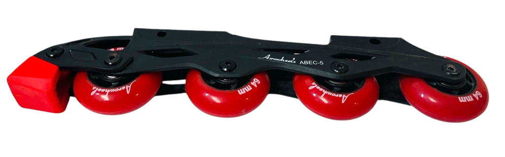 Inline Skating Aerowheels  ABEC-5 Set 64mm. (