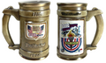 North Carolina Ceramic Stein Mug 1976 USA 200 Years Celebration No.165 ~ RARE