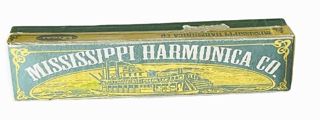 REGAL MISSISSIPPI CO. HARMONICA ~ IN ORIGINAL BOX #96235, VINTAGE/MINT CONDITION