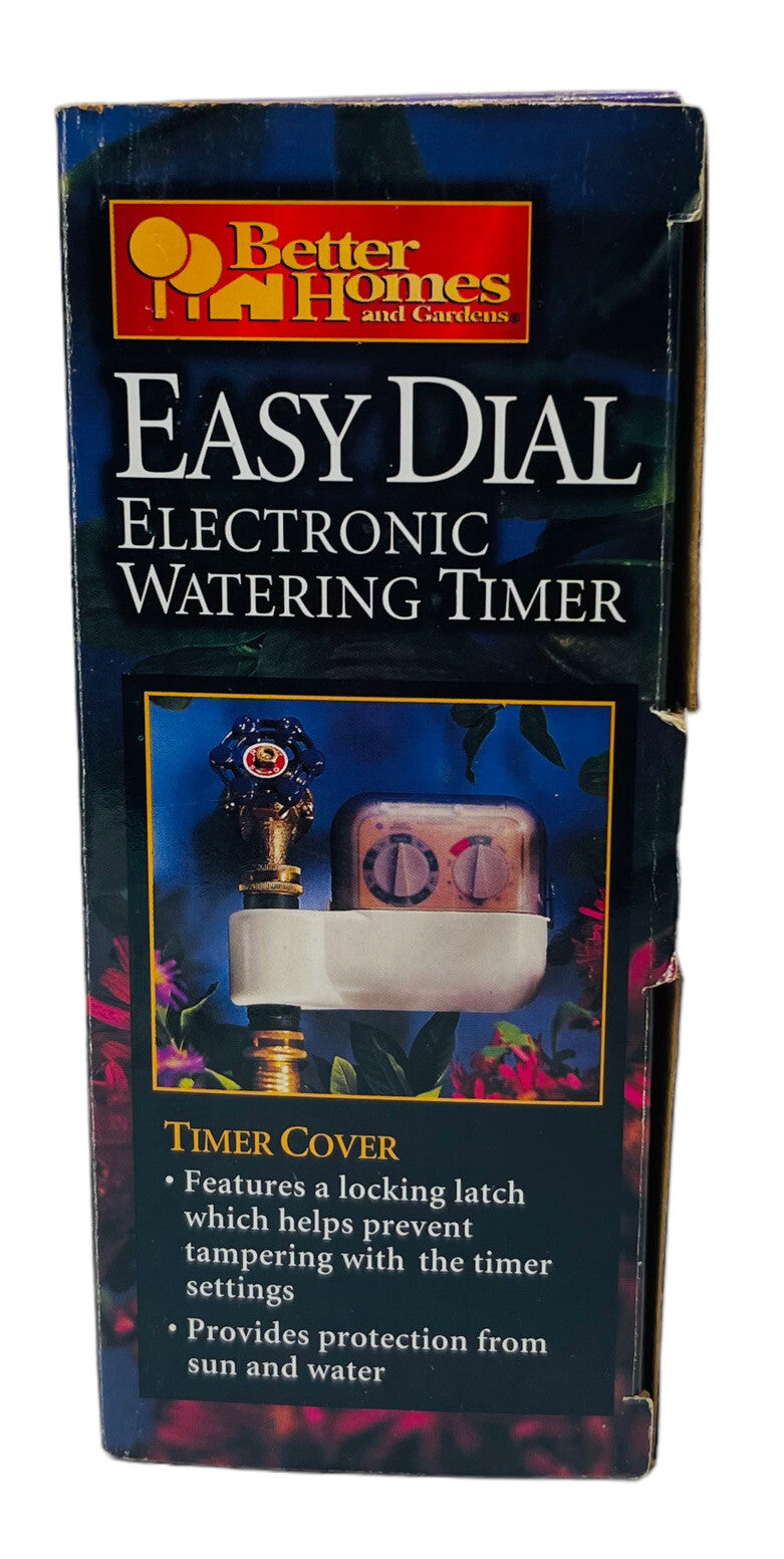 EASY DAIL ELECTRONIC WATERING TIMER 8DURATION~10INTERVAL, BETTER HOMES & GARDENS
