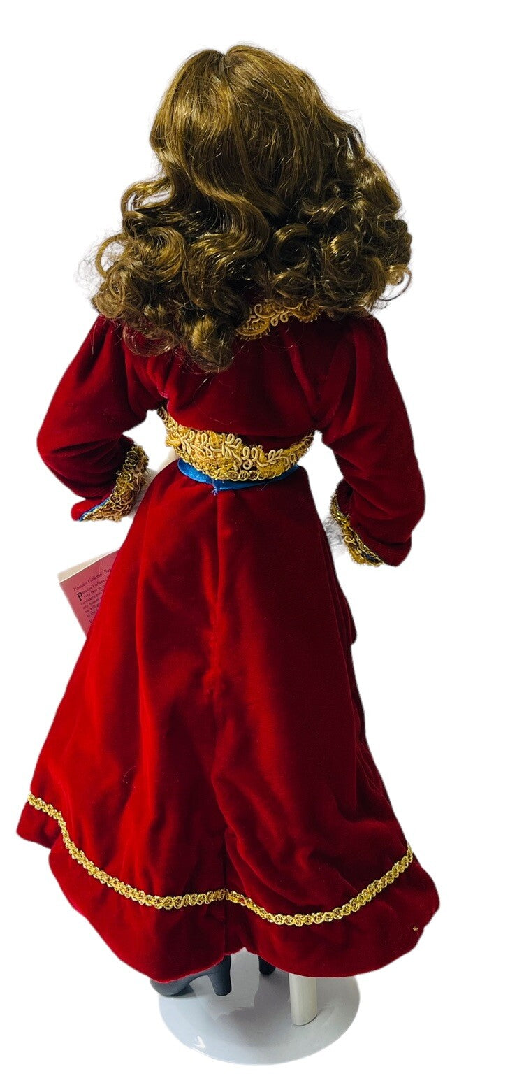PARADISE GALLERIES DOLL 19" CHARLENE VICTORIAN W/COA B199 BY; PATRICIA ROSE