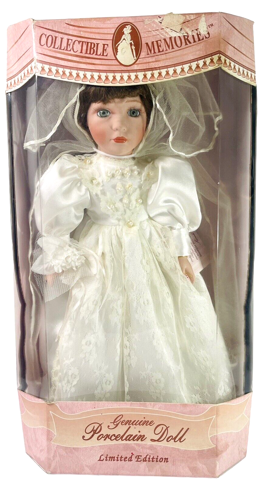 GENUINE PORCELAIN DOLL "JANAH" ~ LIMITED EDITION ~ IN ORIGINAL BOX ~ VINTAGE