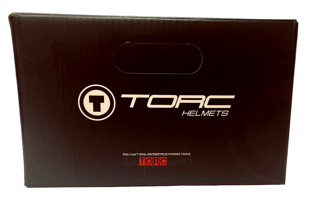 TORC T5 Retro Motorcycle Helmet DOT 3XL, Fiberglass Cruiser Half Shell Open Face