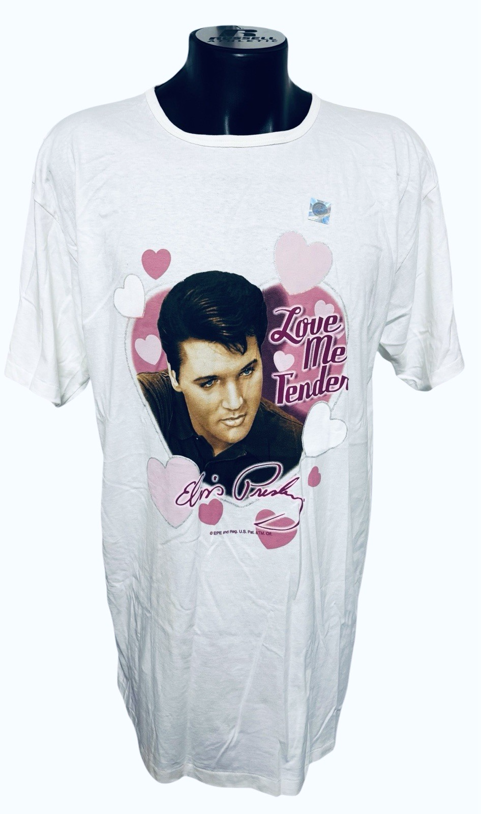 Elvis Presley T-Shirt "LOVE ME TENDER" LADIES Size: 2XLARGE, BRAND NEW.