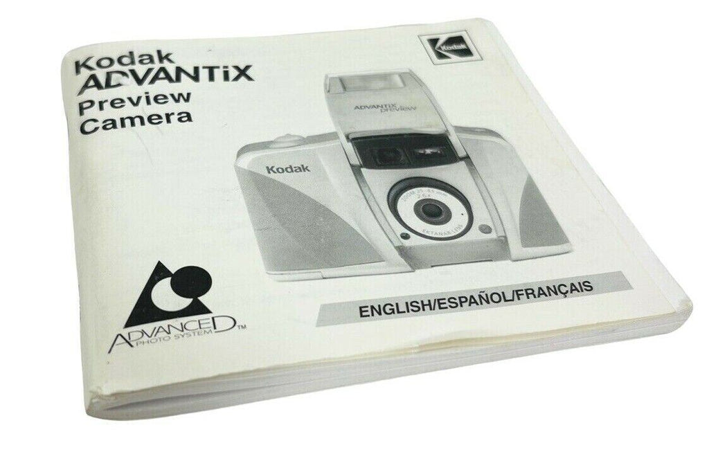 Advantix Preview Camera APS Point-Shoot Film-Kodak PREOWNED-EXCELLENT CONDITION