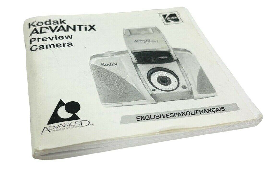 Advantix Preview Camera APS Point-Shoot Film-Kodak PREOWNED-EXCELLENT CONDITION