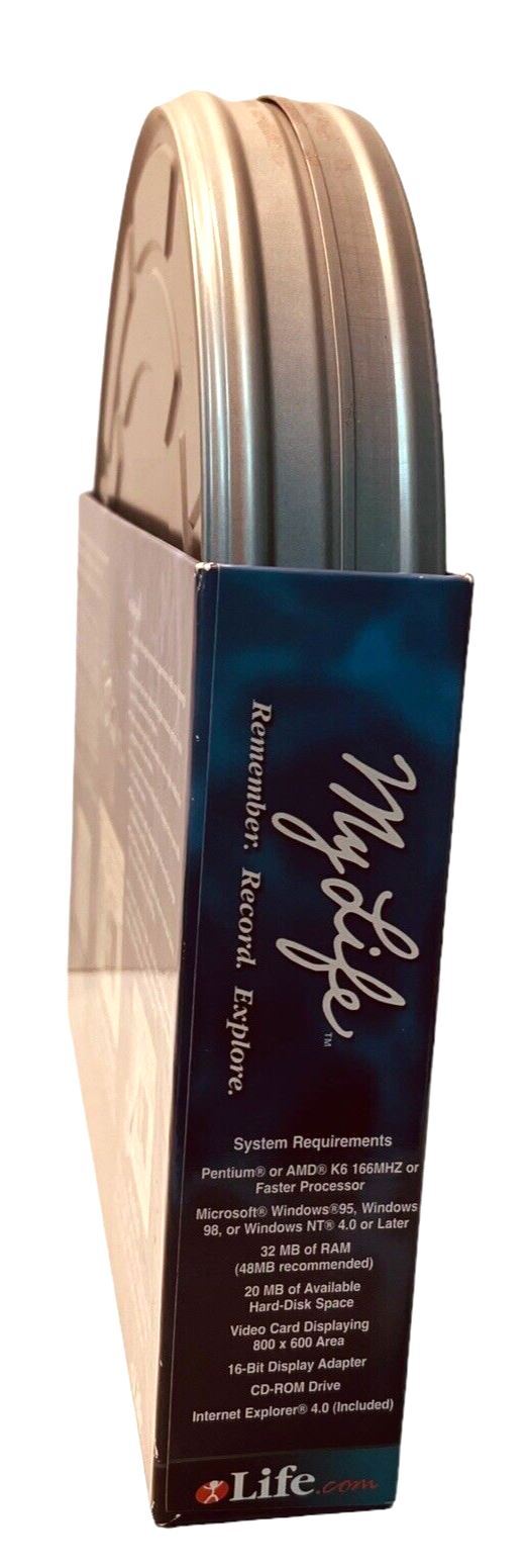 My Life Software Program (PC CD Boxed) Remember ~ Record ~ Explore - BRAND NEW