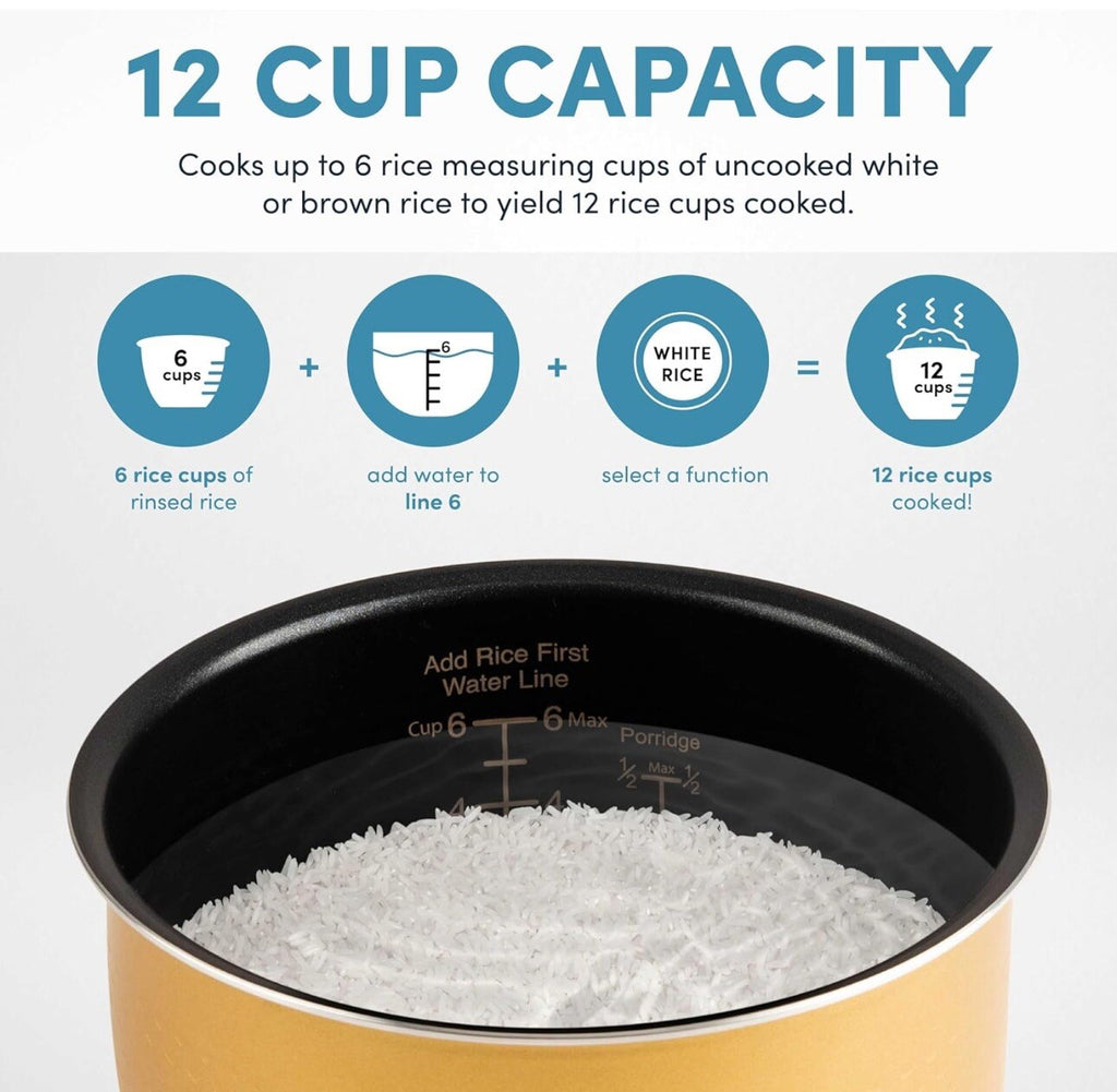 SIMPLY MING TASI CONVECTION RICE (COPPER BRONZE) ARC-6506 ~ BRAND NEW