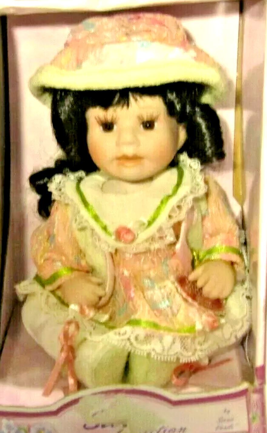 The Sara Porcelain Doll - Handmade & Hand Painted' 2006 Collection Edition. NIB