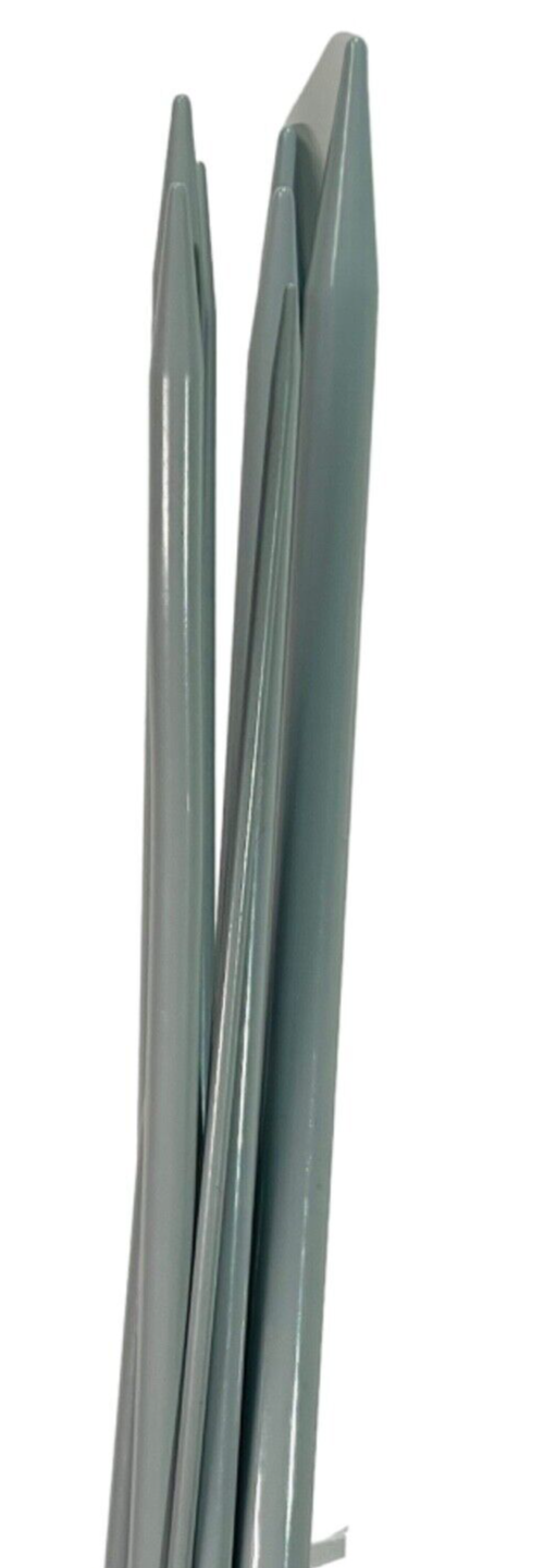 Lot of 10 Metal Knitting Needles, Susan Bate, Please See Description for Sizes.