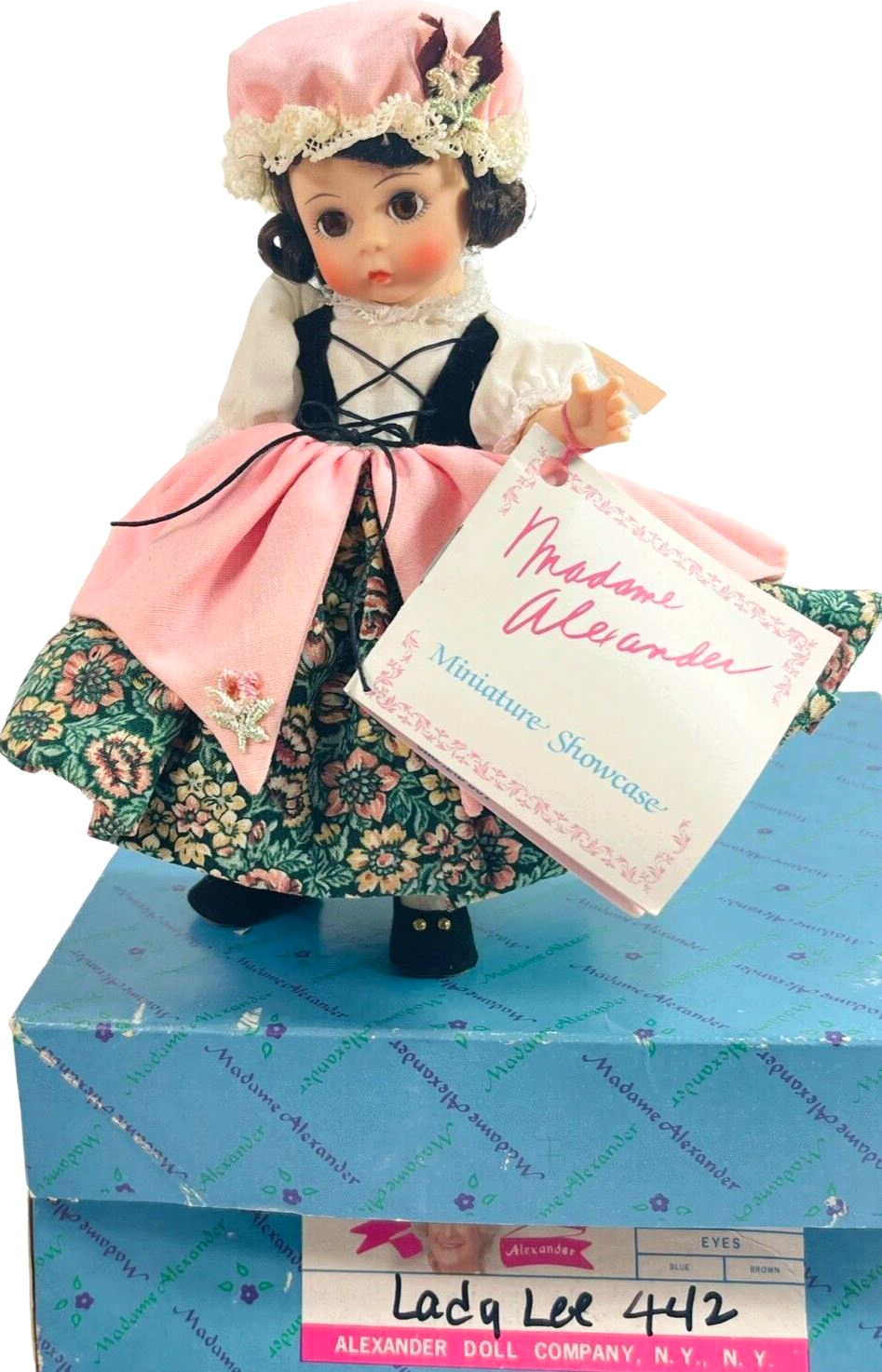 Miniature Showcase 8 in. Doll Lady Lee 442 Internation Series Madame Alexander