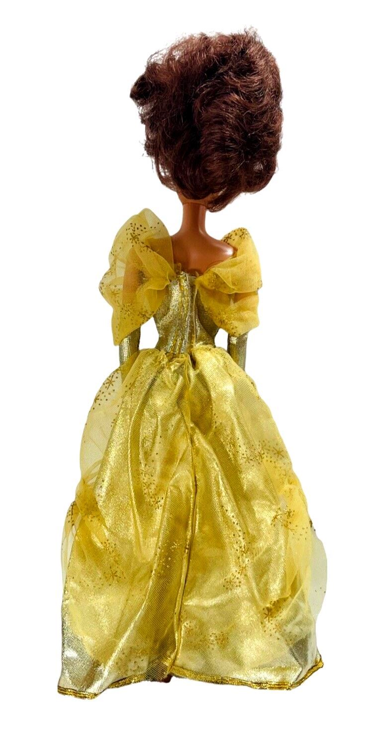 1966 MATTEL Princes Barbie Doll Barbie - Wearing A Gold Evening Gown
