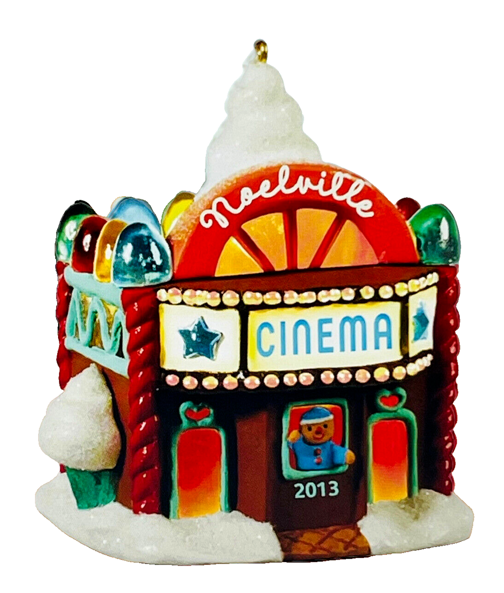 NEW Noelville Cinema 8th in Series 2013 Collectible Ornament - Hallmark Keepsake