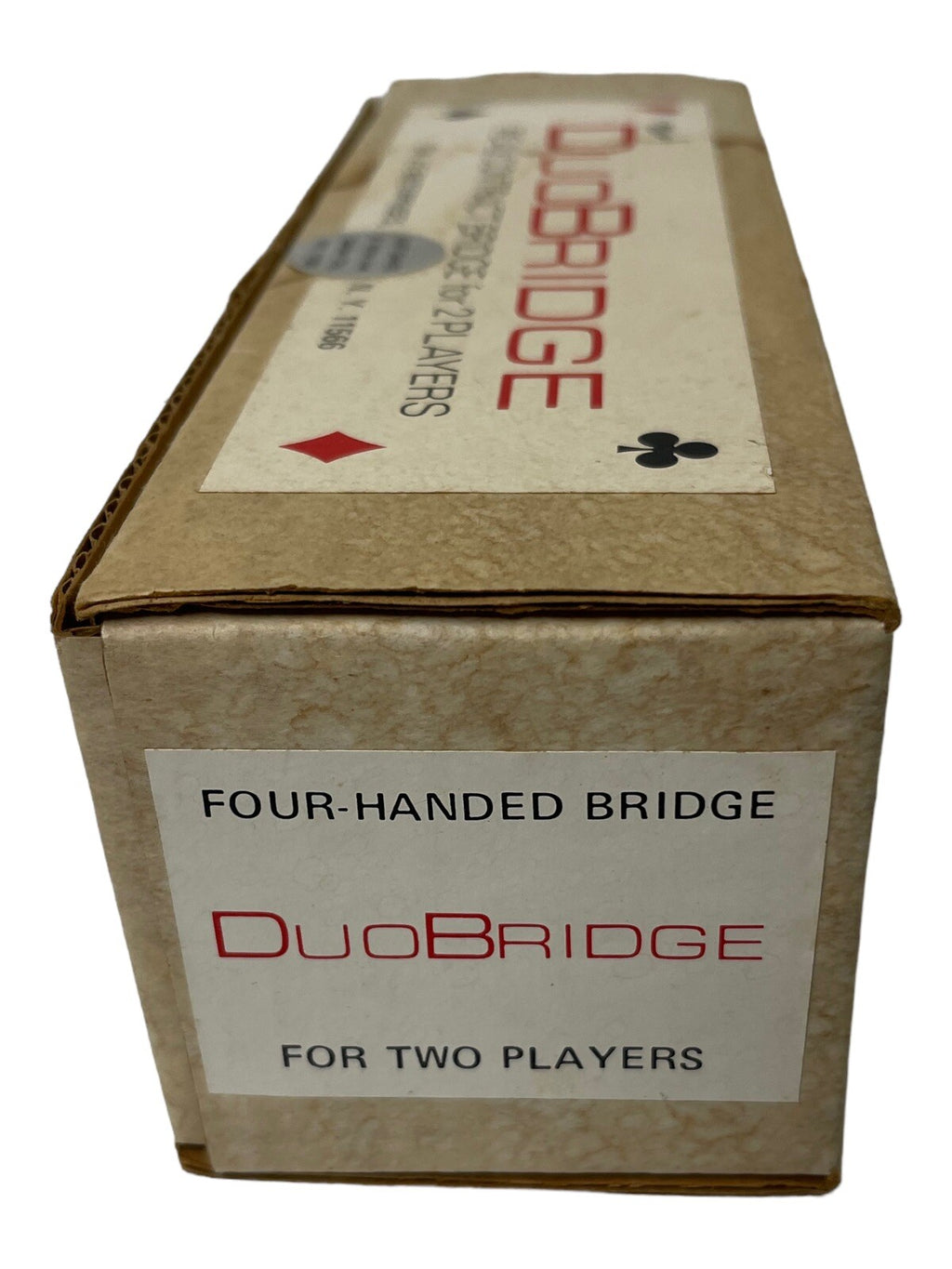 1978 DuoBridge “REAL CONTRACT BRIDGE~2PLAYERS” By; Just Games~Vintage SHIPS FREE