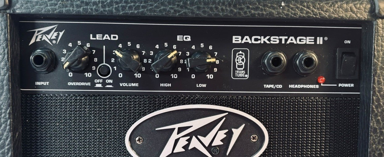 Peavey Backstage® II Guitar Amp Trans-Tube Combo Guitar Amp TESTED & WORKS