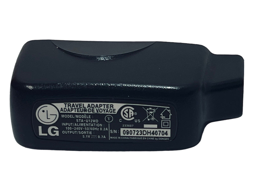 LG AC Adapter STA-U12WD 5.1V 0.7A Power Supply Travel Charger OEM-Genuine-WORKS