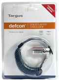 LAPTOP CABLE LOCK (COMBINATION-LOCK) Extends 5.5 FT COMPACT DESIGN