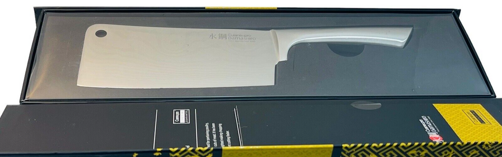 Cuisine Pro Japanese Cleaver 6.5 inch ~ Damashiro Finest Japanese Steel