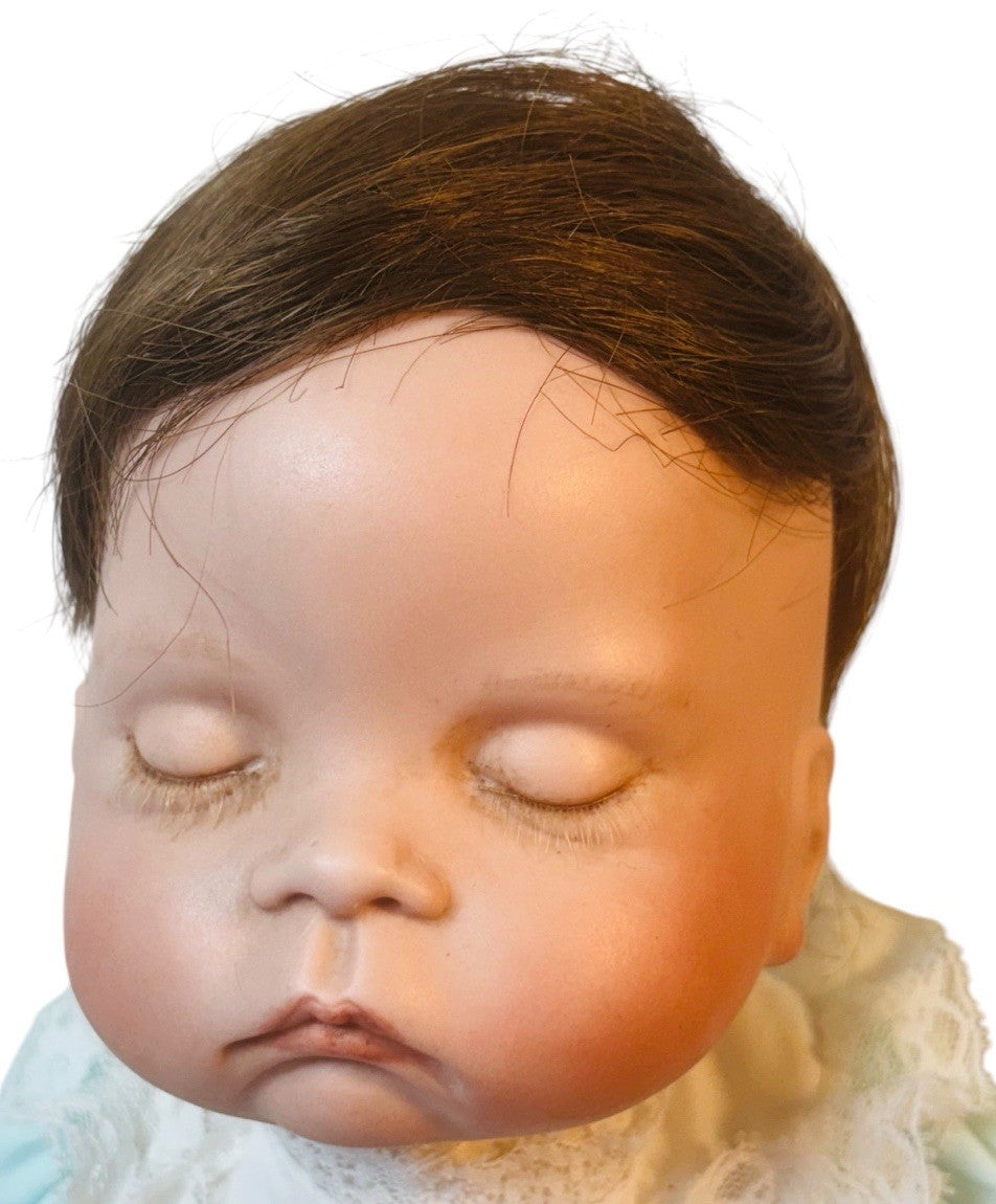 Sugar Britches Boots Tyner 1986 Porcelain Baby Doll 18" Sleeping Baby 3.5Lbs.