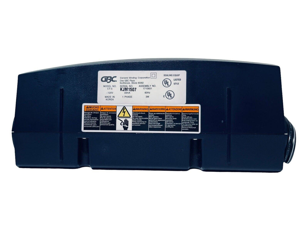 GBC Laminator Cool Touch 5 Cold Model CT-5 Electric 5" Home or Office,  NEW