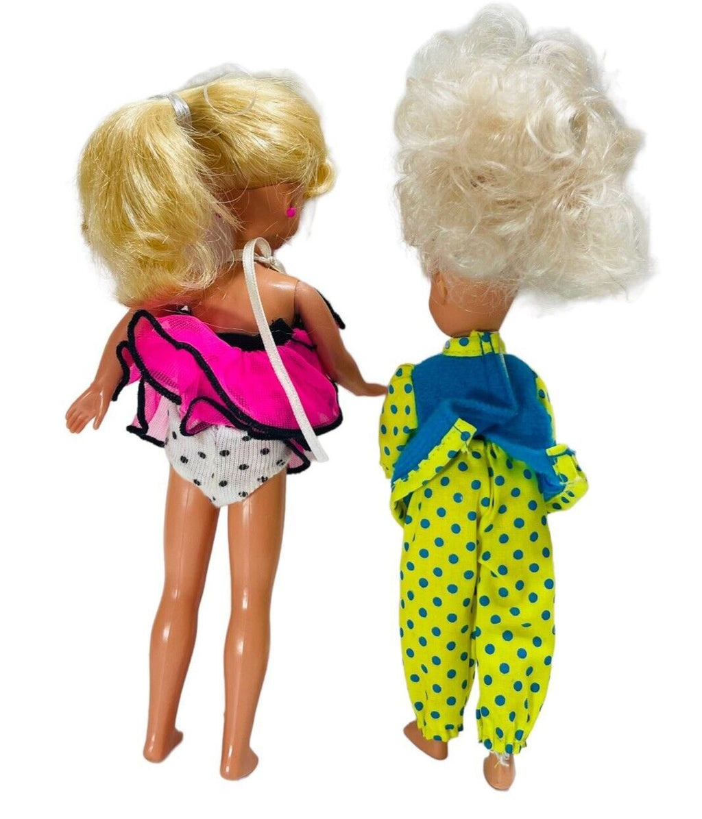 Mattel Dolls, 1991 Stacie Littlest Sister of Barbie & 1990 Kid Kore