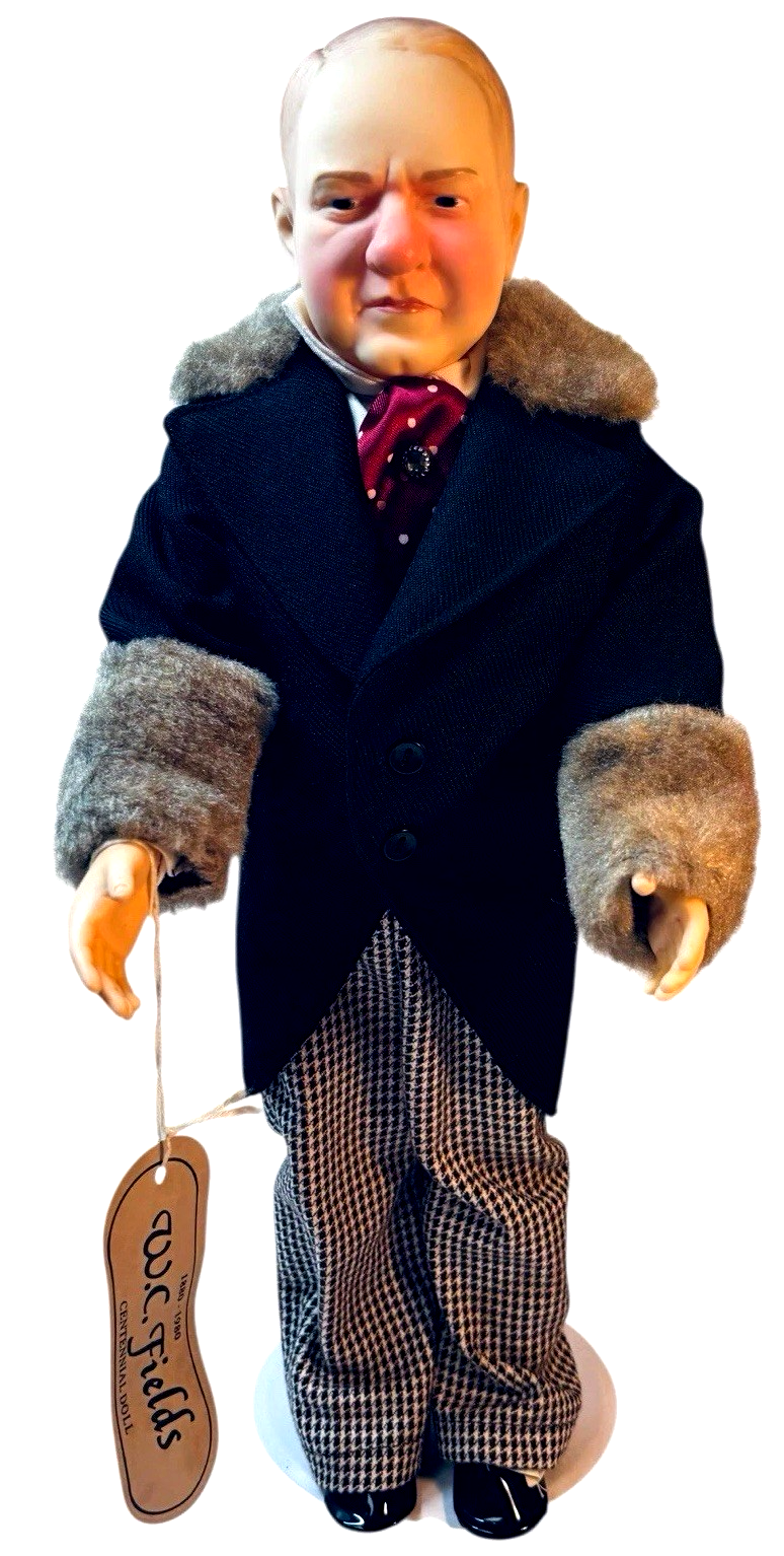 RARE W C FIELDS - CENTENNIAL DOLL - 1880 - MADE-1980 15-inches Tall