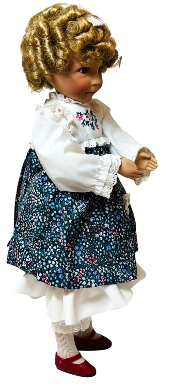 Dianna Effner Doll - Goldilocks 14" Tall - Porcelain (B29) Knowles