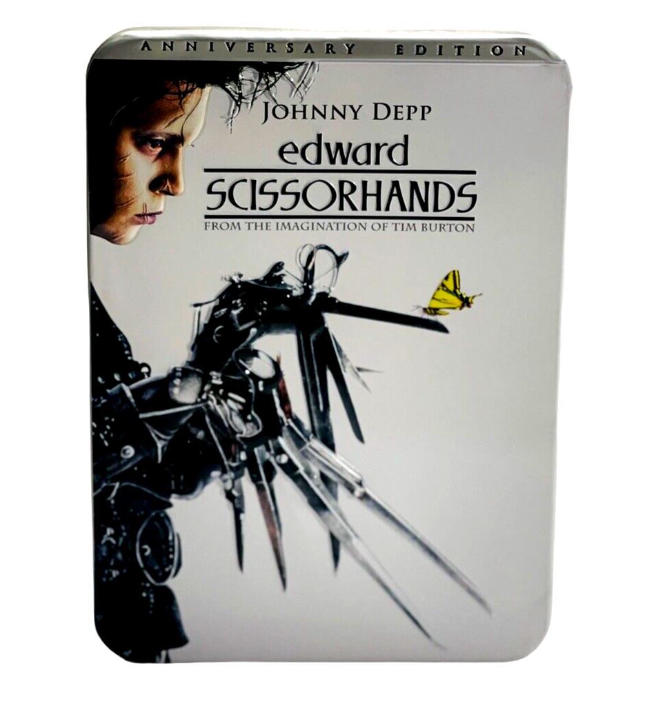 Edward Scissorhands DVD, 10th Anniversary Edition, 2005 Widescreen Sensormatic