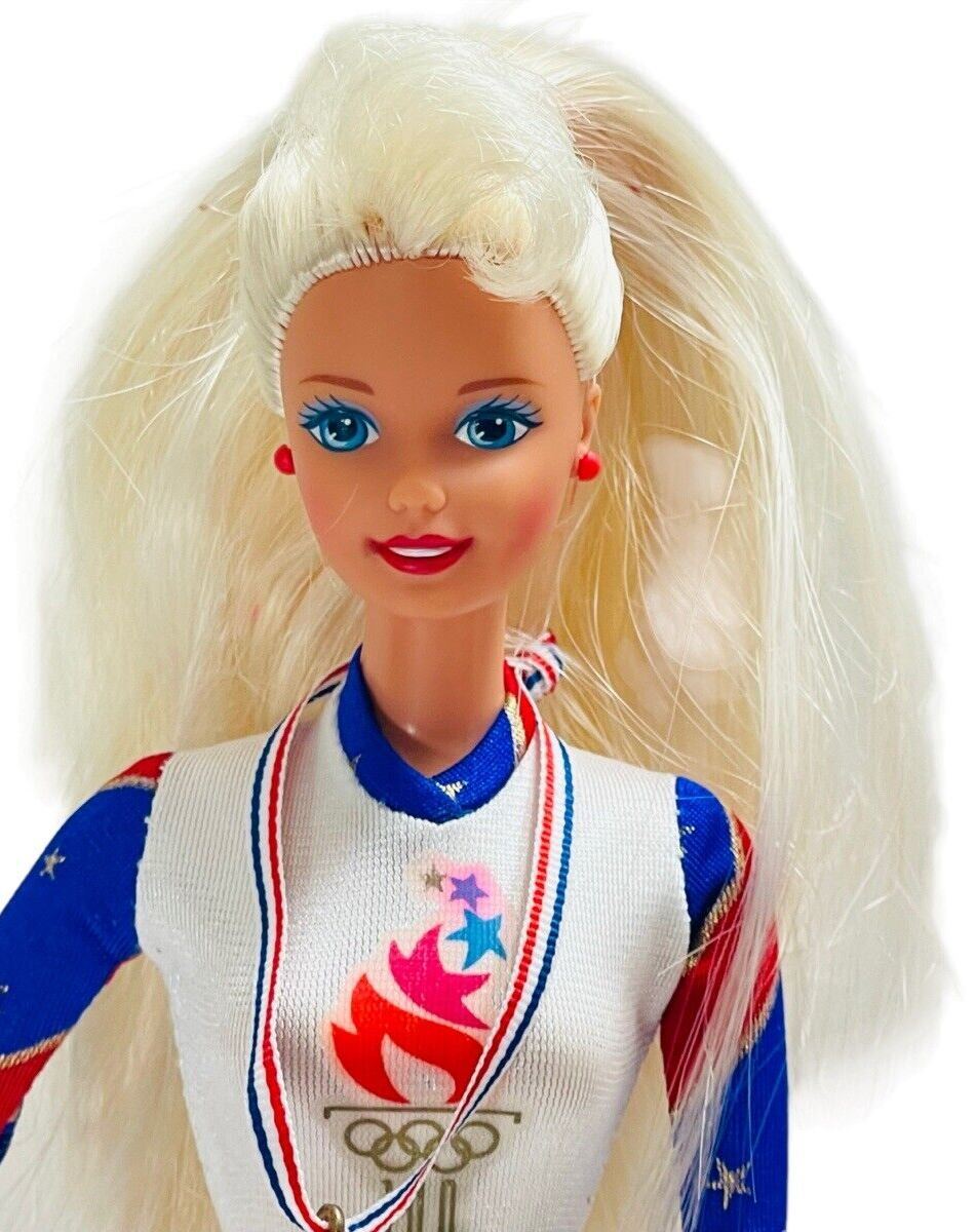 Gymnastic Barbie (ON NECK 1976) w/Accessoires - Mattel - VINTAGE