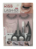 All-In-One Kit - EYELASHES Kiss Lash-101, Measure, Trim, Glue "BRAND NEW-SEALED"