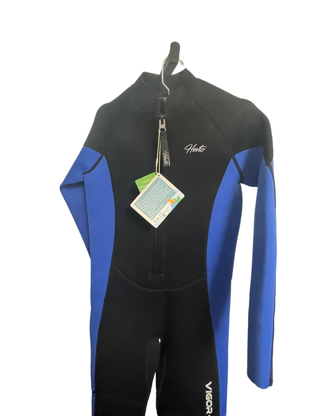 WETSUIT SIZE 15 HEVTO® NEOPRENE - COMPOSITION: NEOPRENE 90% NYLON 10% - HEVTO®