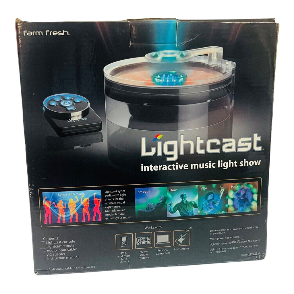 Music Light Show Connects to iPod & MP3 Players in MORE - LIGHTCAST Preowned